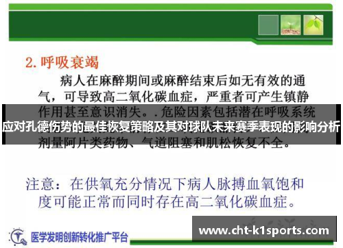 应对孔德伤势的最佳恢复策略及其对球队未来赛季表现的影响分析