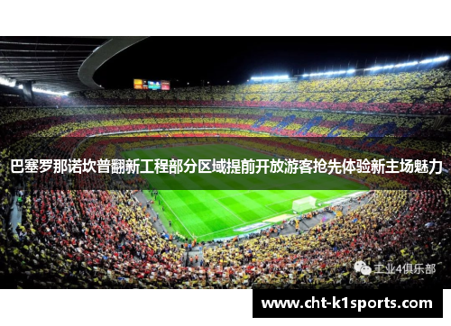 巴塞罗那诺坎普翻新工程部分区域提前开放游客抢先体验新主场魅力 巴塞罗那诺坎普翻新工程部分区域提前开放游客抢先体验新主场魅力